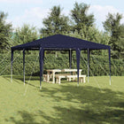 Party Tent Blue 400 x 400 x 266 cm Polyethylene and Steel