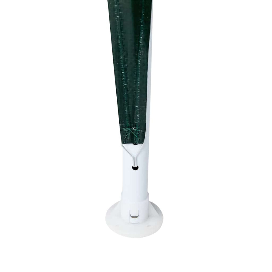 Partytent Groen 400 x 400 x 266 cm Polyethyleen en Staal