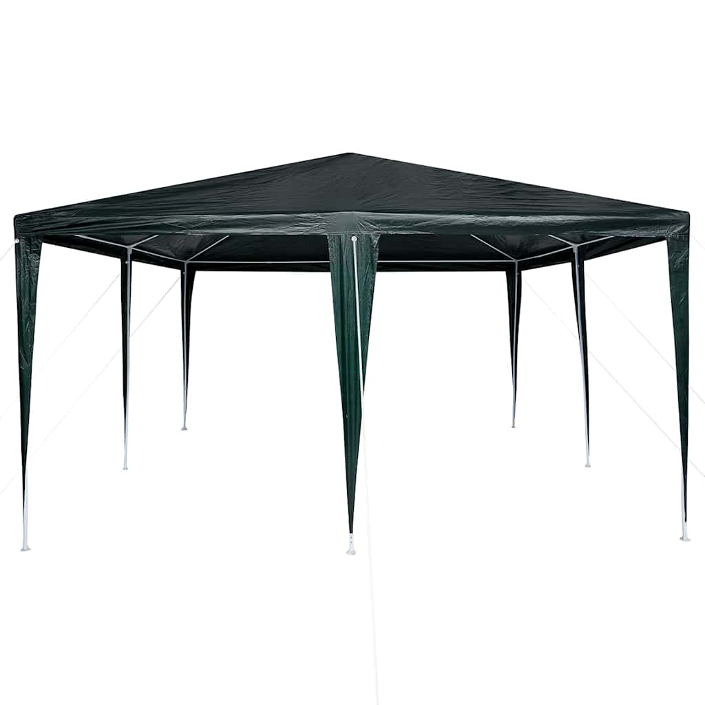 Partytent Groen 400 x 400 x 266 cm Polyethyleen en Staal