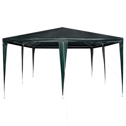 Partytent Groen 400 x 400 x 266 cm Polyethyleen en Staal