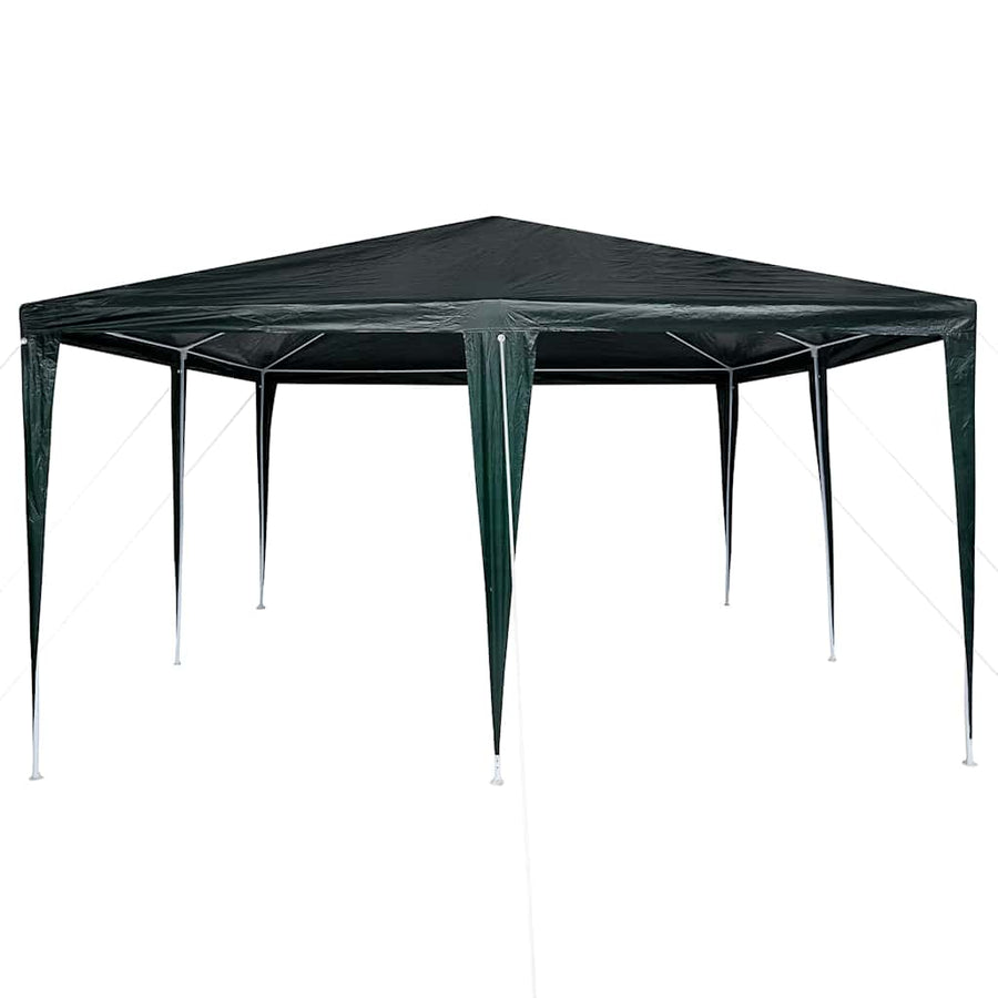 Partytent Groen 400 x 400 x 266 cm Polyethyleen en Staal