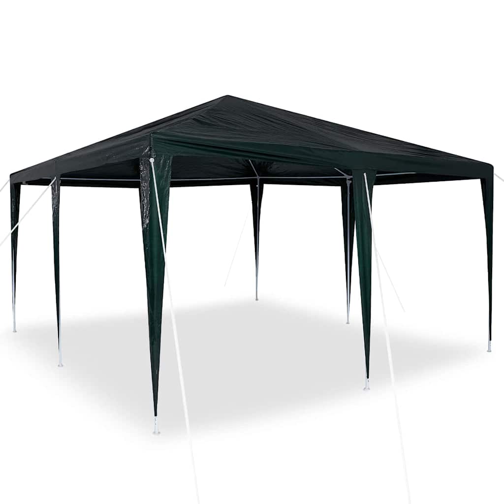 Partytent Groen 400 x 400 x 266 cm Polyethyleen en Staal