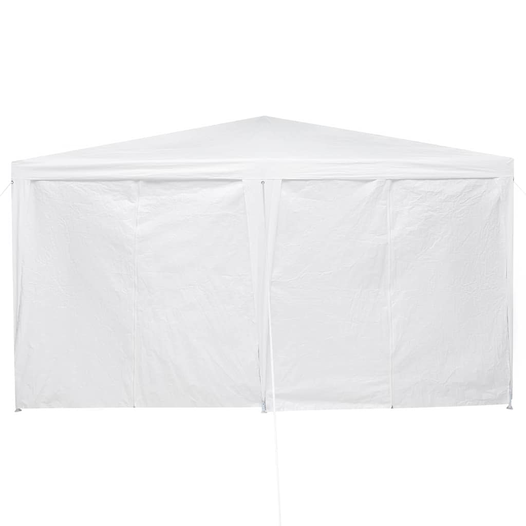 Partytent met 8 Zijwanden - Wit - 4 x 4 m - PE