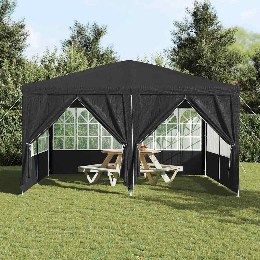 Partytent Antraciet 400 x 400 x 266 cm Polyetheen