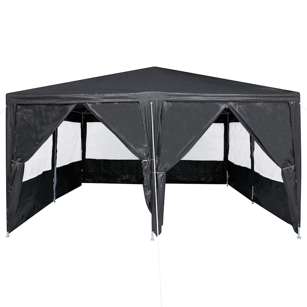 Partytent Antraciet 400 x 400 x 266 cm Polyetheen