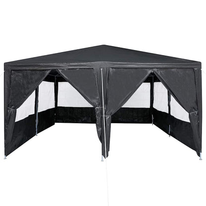 Partytent Antraciet 400 x 400 x 266 cm Polyetheen