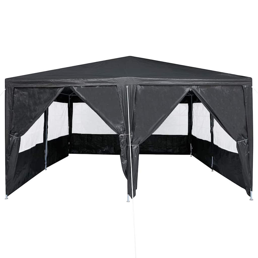 Partytent Antraciet 400 x 400 x 266 cm Polyetheen