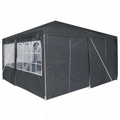 Partytent Antraciet 400 x 400 x 266 cm Polyetheen
