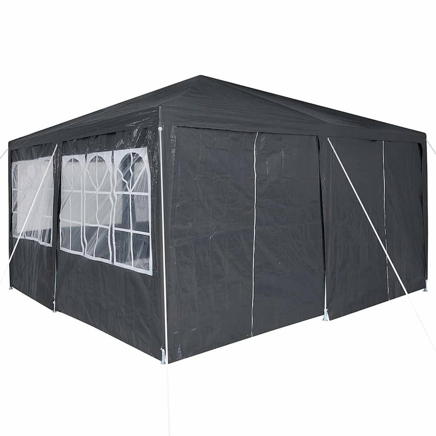 Partytent Antraciet 400 x 400 x 266 cm Polyetheen