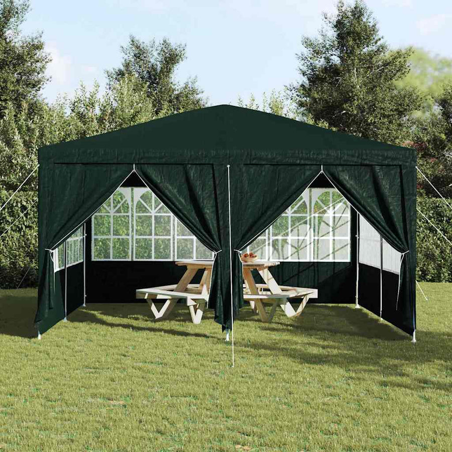 Partytent Groen 400 x 400 x 266 cm Polyetheen
