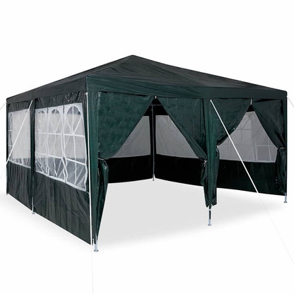 Partytent Groen 400 x 400 x 266 cm Polyetheen