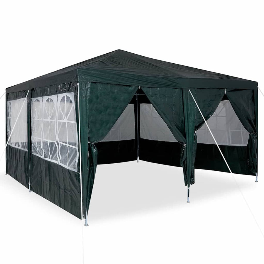 Partytent Groen 400 x 400 x 266 cm Polyetheen