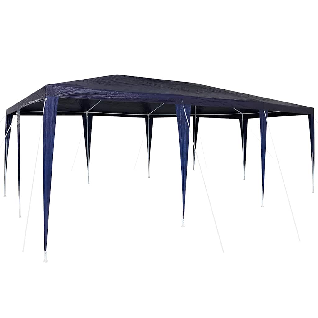 Partytent Blauw 600 x 400 x 266 cm Polyethyleen en Staal