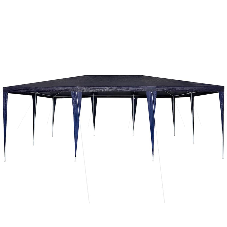 Partytent Blauw 600 x 400 x 266 cm Polyethyleen en Staal