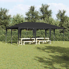 Party Tent Anthracite 600 x 400 x 266 cm Polyethylene and Steel