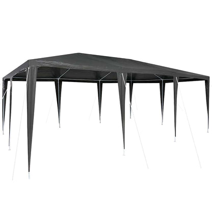 Partytent Antraciet 600 x 400 x 266 cm Polyethyleen en Staal
