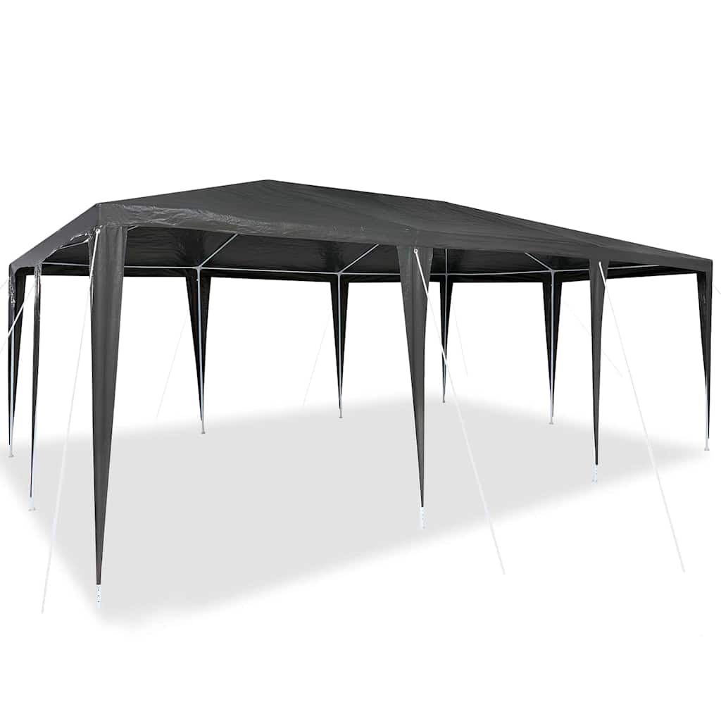 Partytent Antraciet 600 x 400 x 266 cm Polyethyleen en Staal