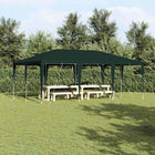 Party Tent Green 600 x 400 x 266 cm Polyethylene and Steel
