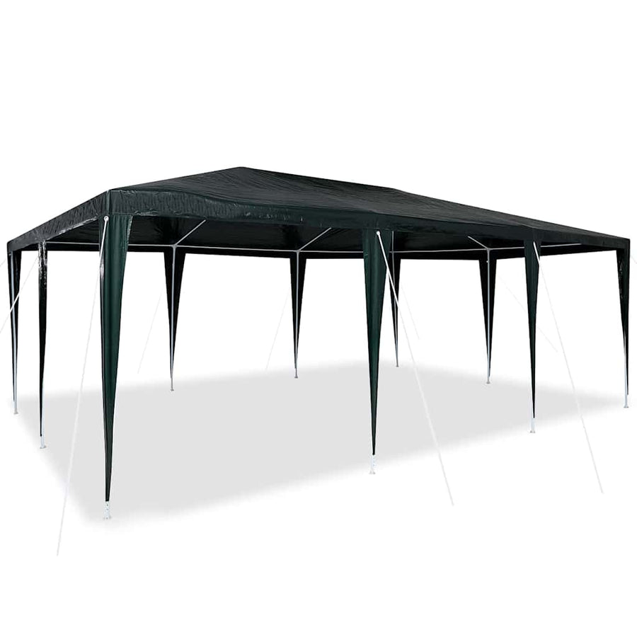 Partytent Groen 600 x 400 x 266 cm Polyethyleen en Staal