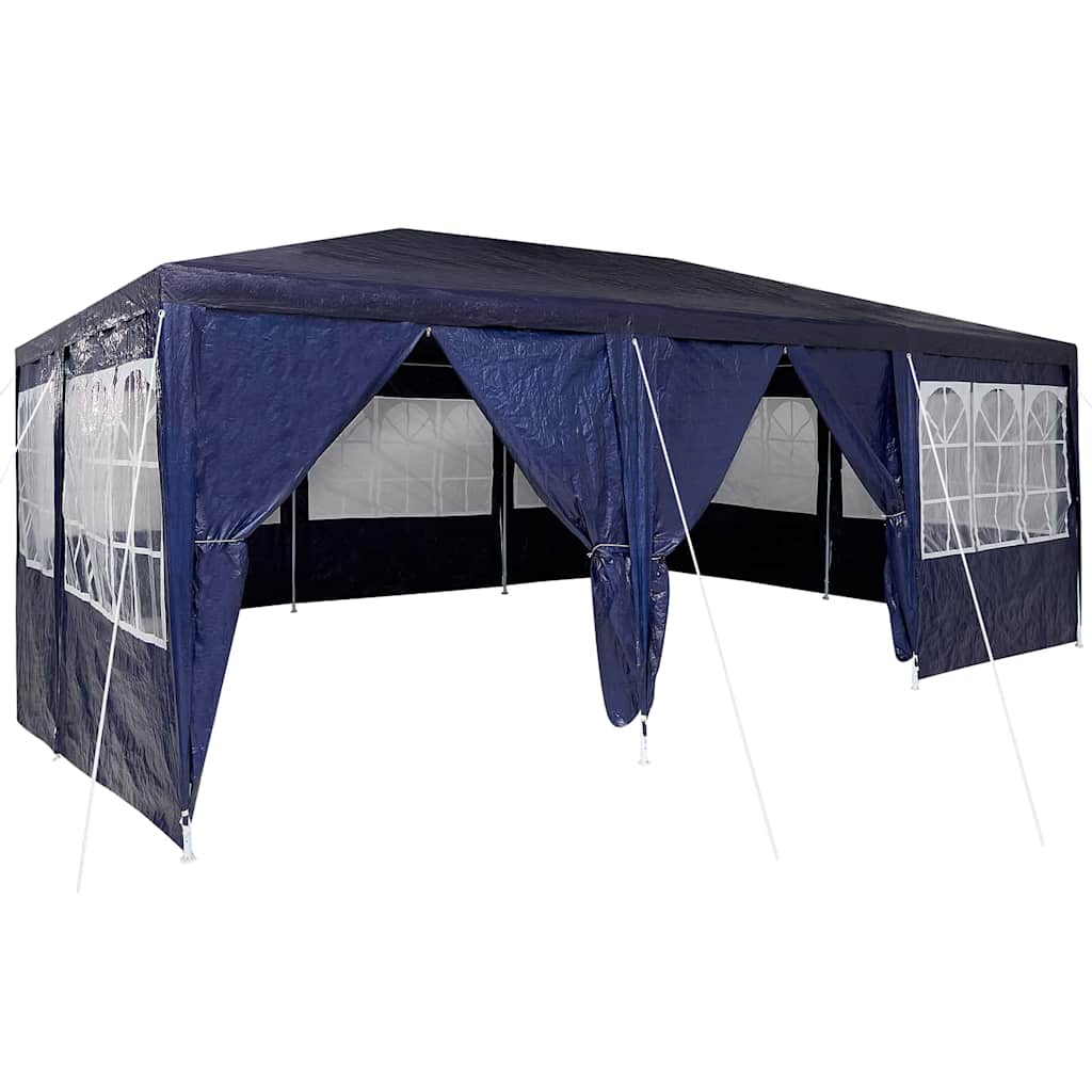 Partytent Blauw 600 x 400 x 266 cm Polyetheen