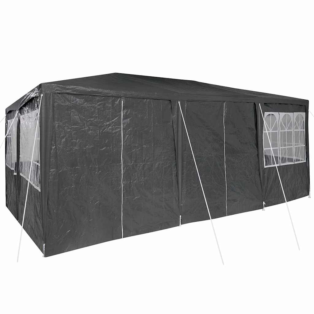 Partytent Antraciet 600 x 400 x 266 cm Polyetheen