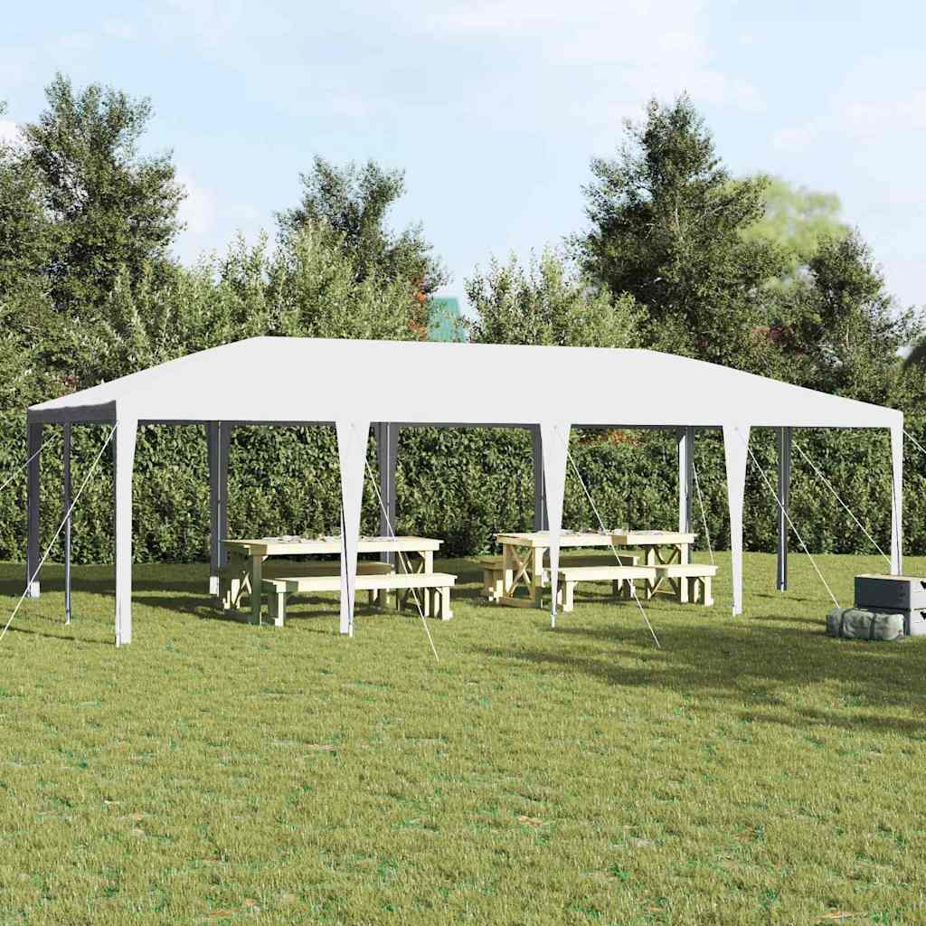 Partytent Wit 800 x 400 x 266 cm Polyethyleen en Staal