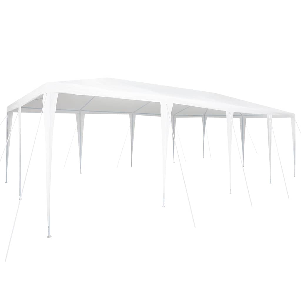 Partytent Wit 800 x 400 x 266 cm Polyethyleen en Staal