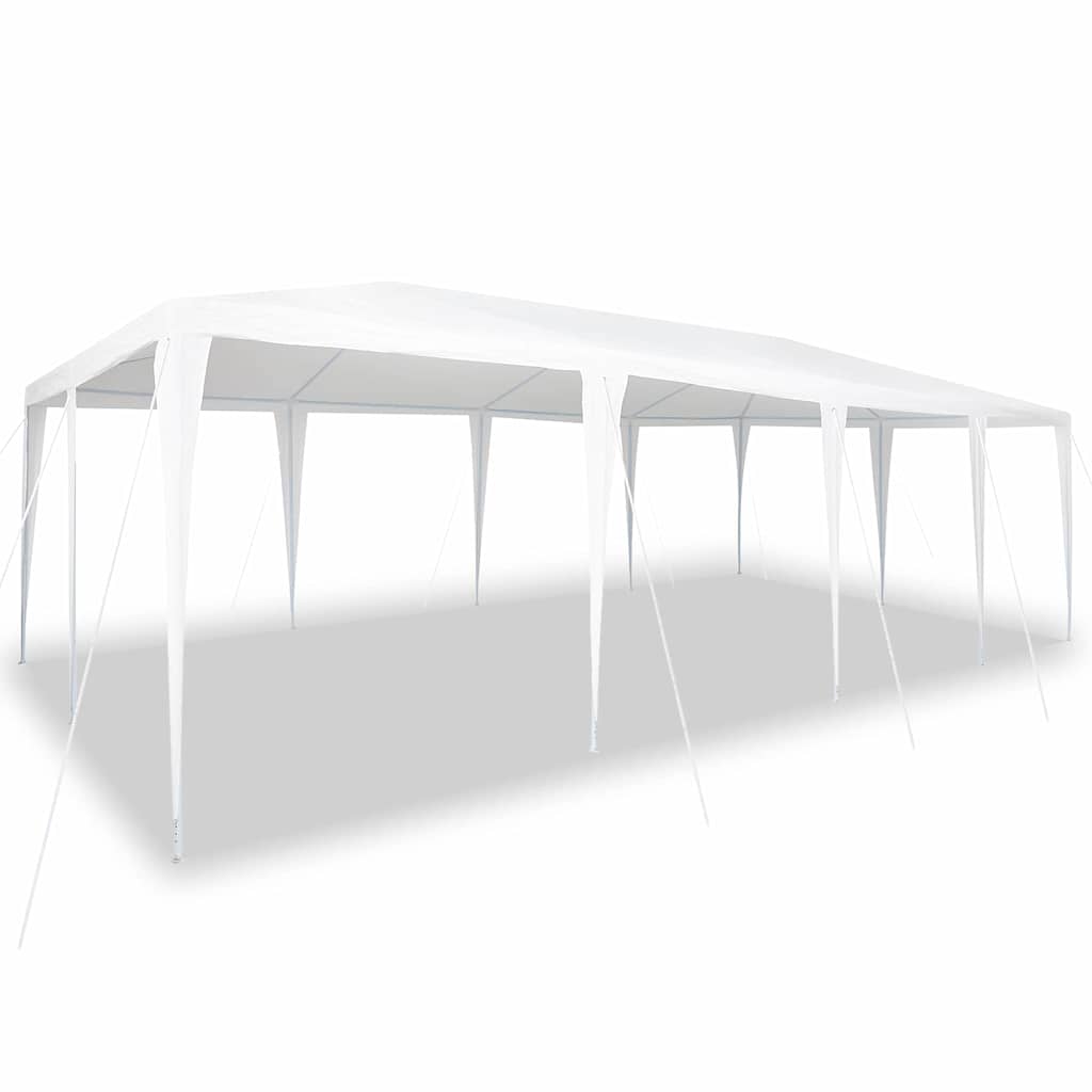 Partytent Wit 800 x 400 x 266 cm Polyethyleen en Staal