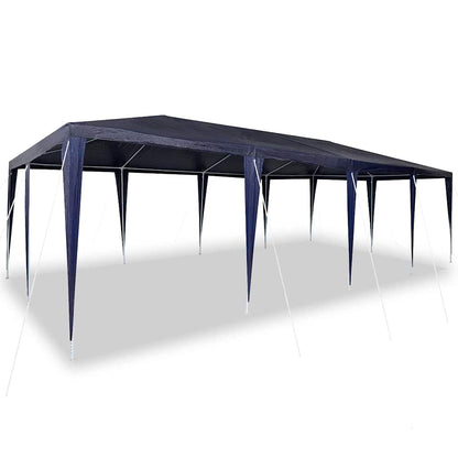 Partytent Blauw 800 x 400 x 266 cm Polyethyleen en Staal