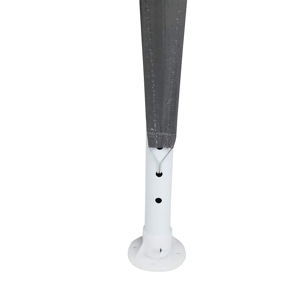 Partytent Antraciet 800 x 400 x 266 cm Polyethyleen en Staal