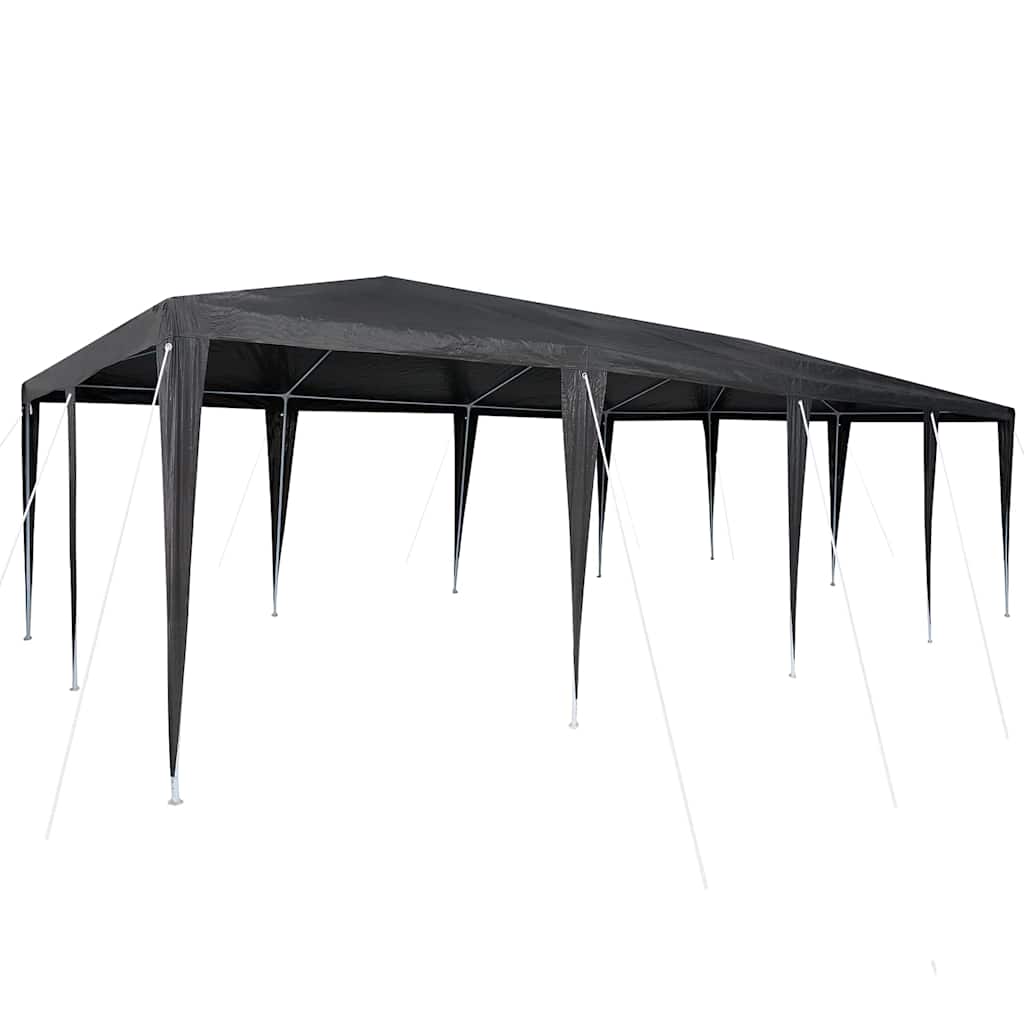 Partytent Antraciet 800 x 400 x 266 cm Polyethyleen en Staal