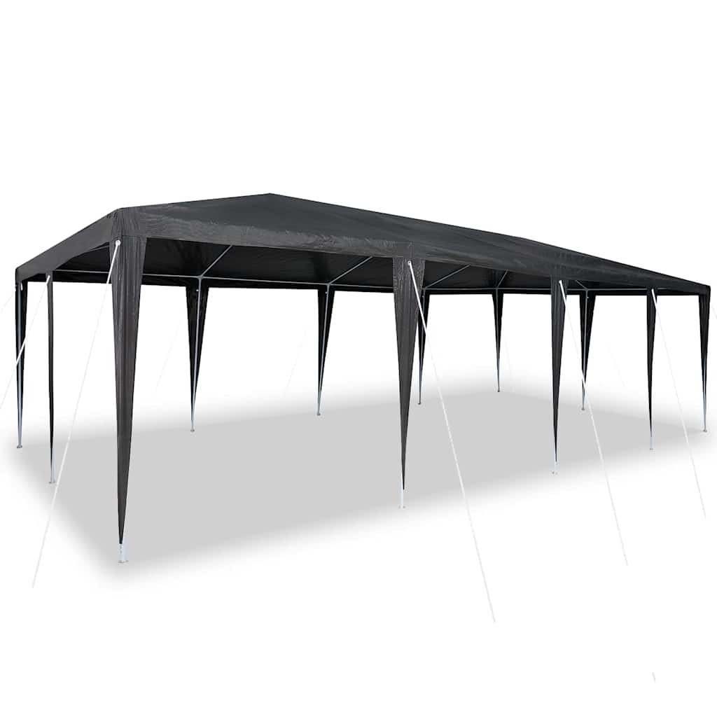 Partytent Antraciet 800 x 400 x 266 cm Polyethyleen en Staal