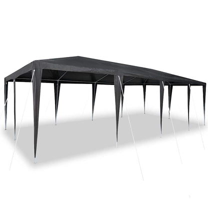 Partytent Antraciet 800 x 400 x 266 cm Polyethyleen en Staal