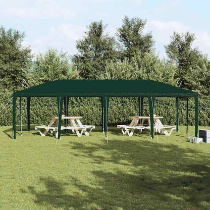 Partytent Groen 800 x 400 x 266 cm Polyethyleen en Staal