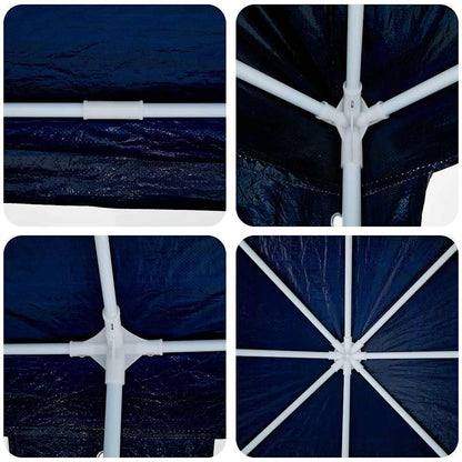 Partytent Blauw 800 x 400 x 266 cm Polyetheen
