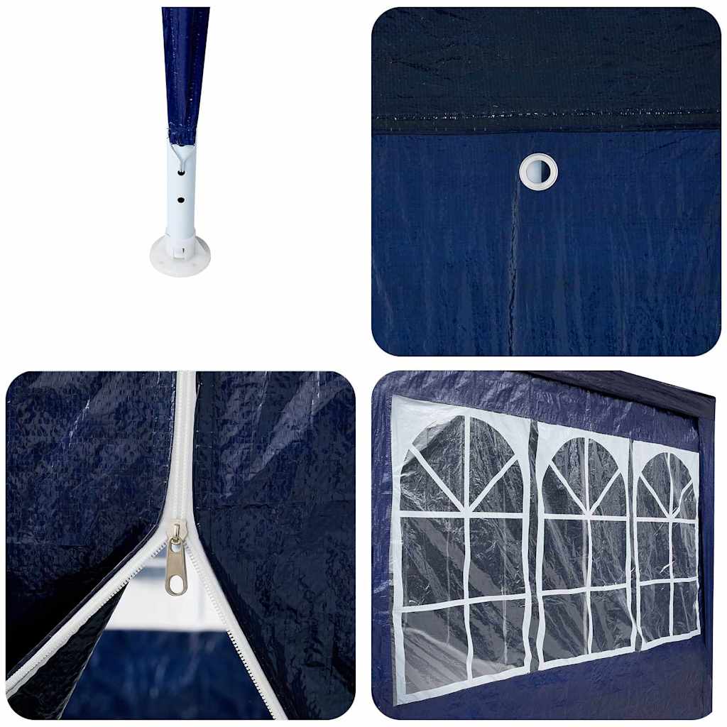 Partytent Blauw 800 x 400 x 266 cm Polyetheen
