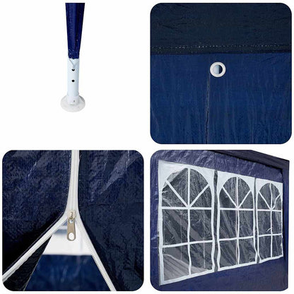 Partytent Blauw 800 x 400 x 266 cm Polyetheen