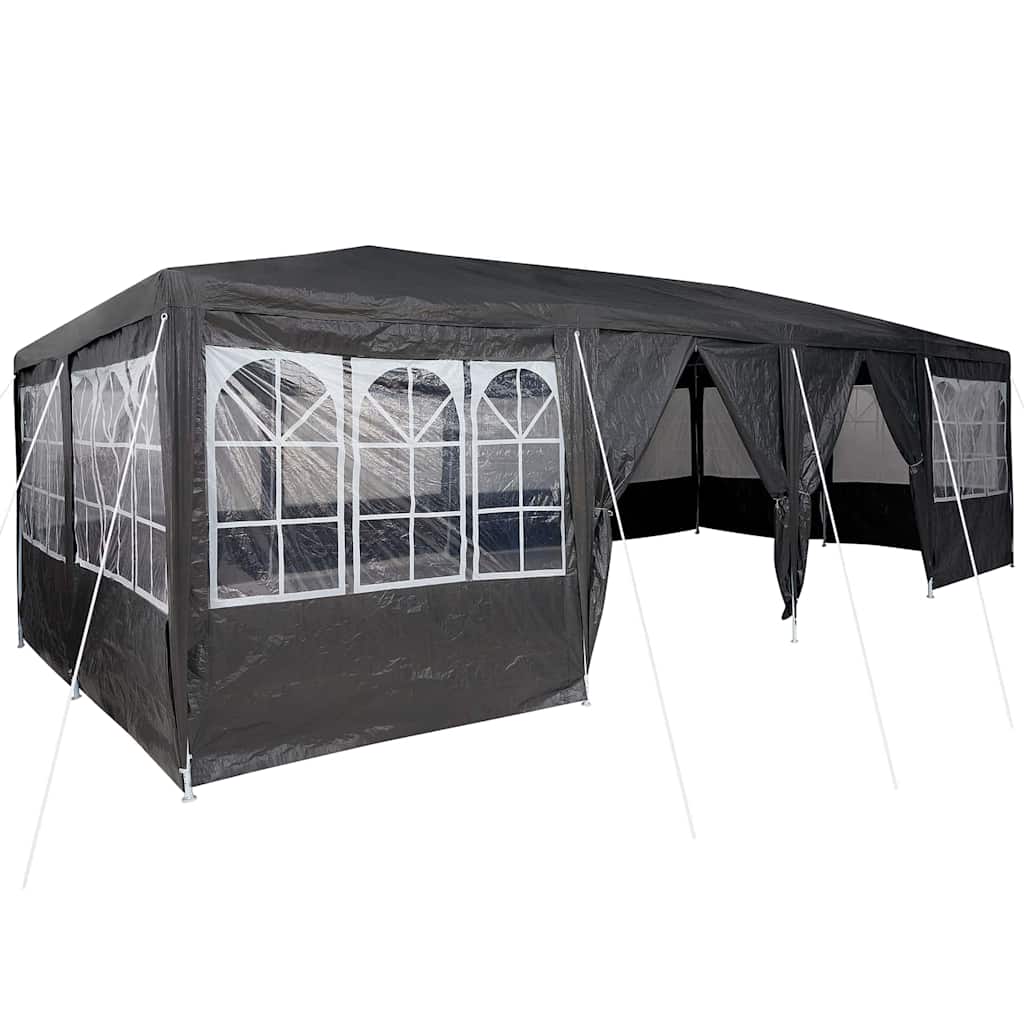 Partytent Antraciet 800 x 400 x 266 cm Polyetheen