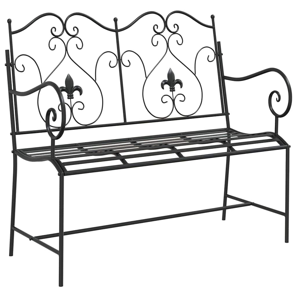 Tuinbank Zwart 104 x 54 x 93 cm Staal