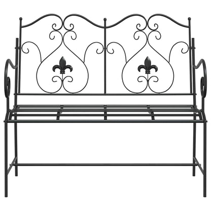 Tuinbank Zwart 104 x 54 x 93 cm Staal