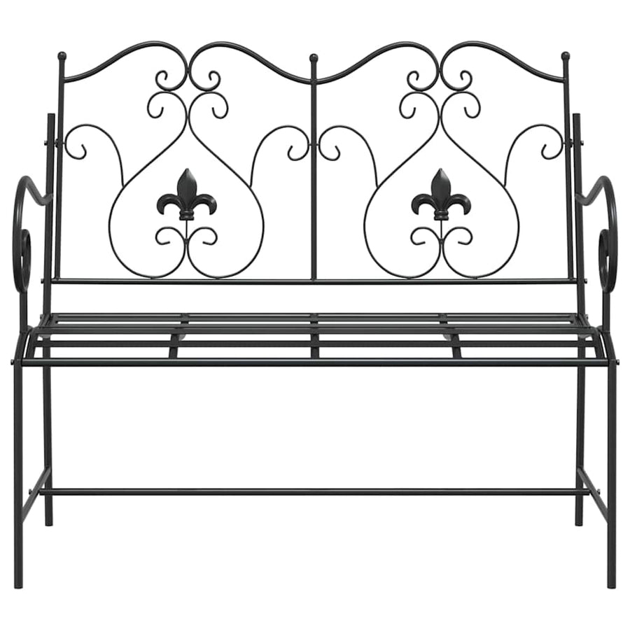 Tuinbank Zwart 104 x 54 x 93 cm Staal