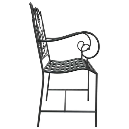 Tuinbank Zwart 104 x 54 x 93 cm Staal