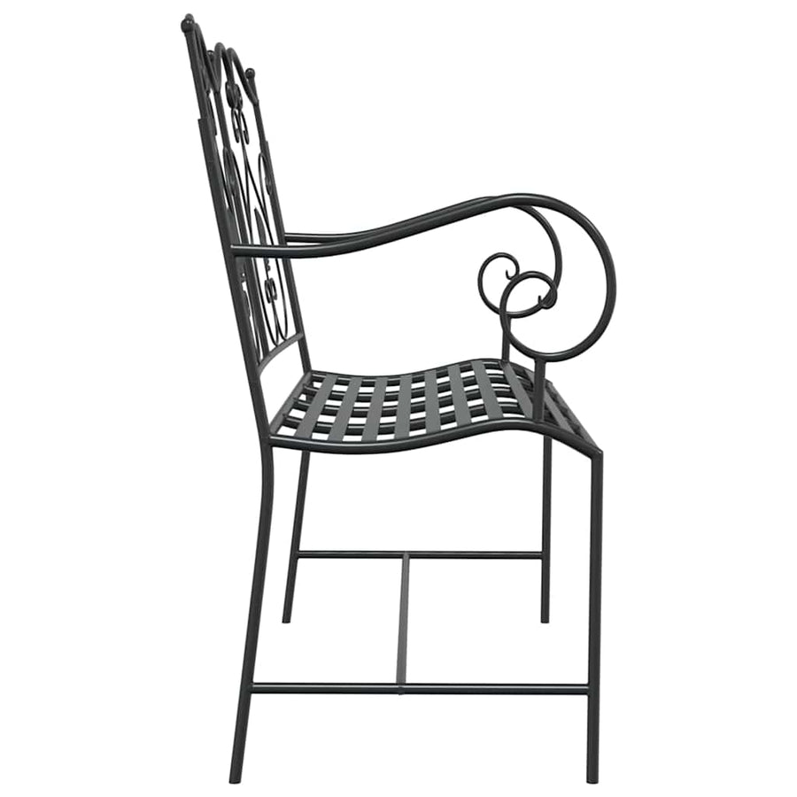 Tuinbank Zwart 104 x 54 x 93 cm Staal