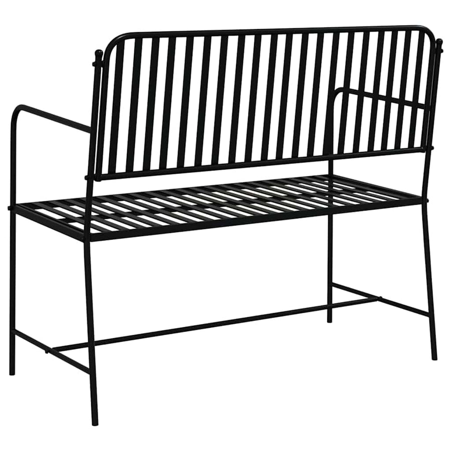 Tuinbank Zwart 103,5 x 51,5 x 90 cm Staal