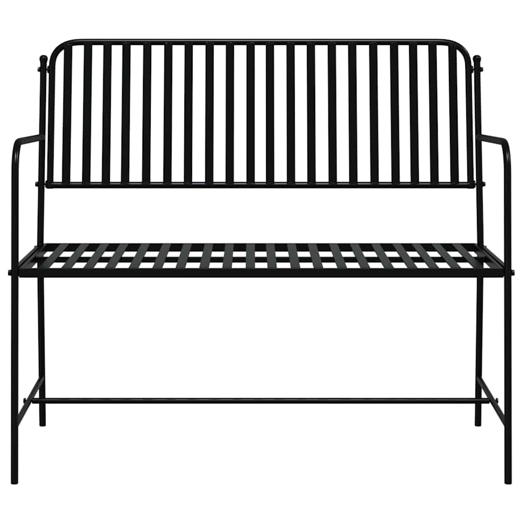 Tuinbank Zwart 103,5 x 51,5 x 90 cm Staal