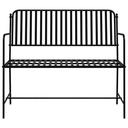 Tuinbank Zwart 103,5 x 51,5 x 90 cm Staal