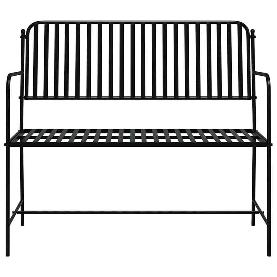 Tuinbank Zwart 103,5 x 51,5 x 90 cm Staal