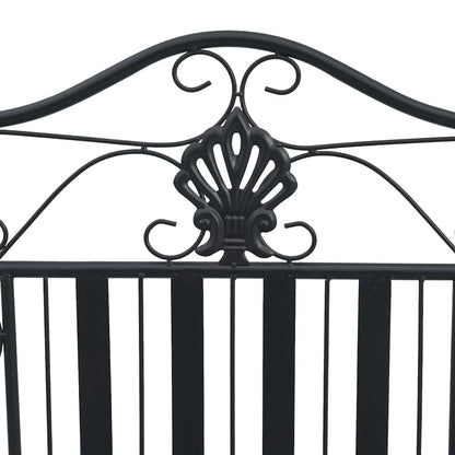 Tuinbank Zwart 103,5 x 59 x 89 cm Staal
