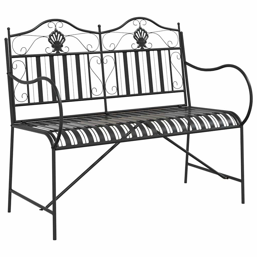 Tuinbank Zwart 103,5 x 59 x 89 cm Staal
