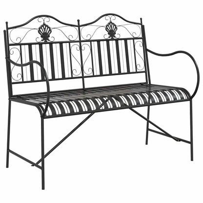 Tuinbank Zwart 103,5 x 59 x 89 cm Staal